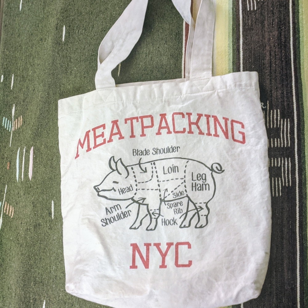 Cotton Meatpacking bag